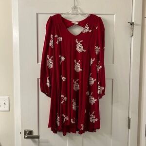 Altar’d State - Dark Red Dress